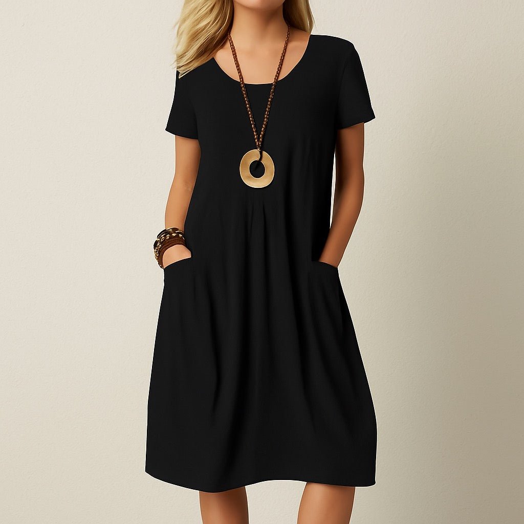 Lina | Timeless Tummy Flattering Comfort Dress