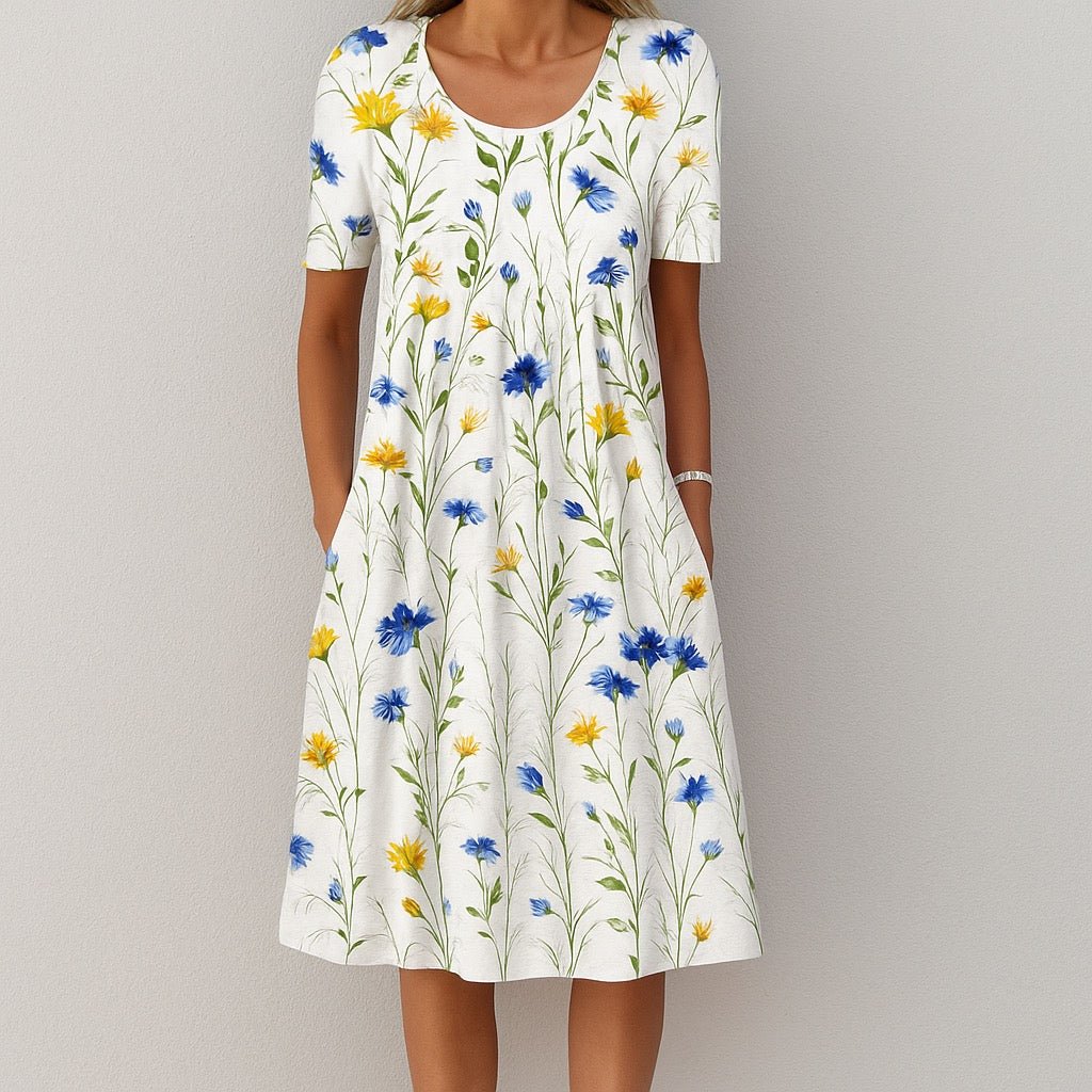 Robyn | Elegant Tummy Covering Dress